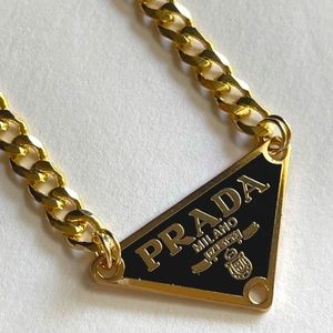 Prada necklace (re-worked, up-cycled)